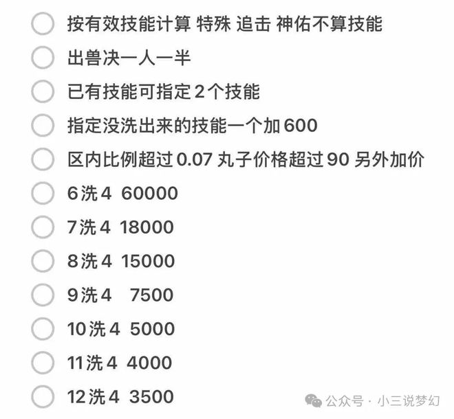 真赚钱六技能召唤兽四赐福收费6W球王会梦幻西游：帮别人弄四赐福(图3)